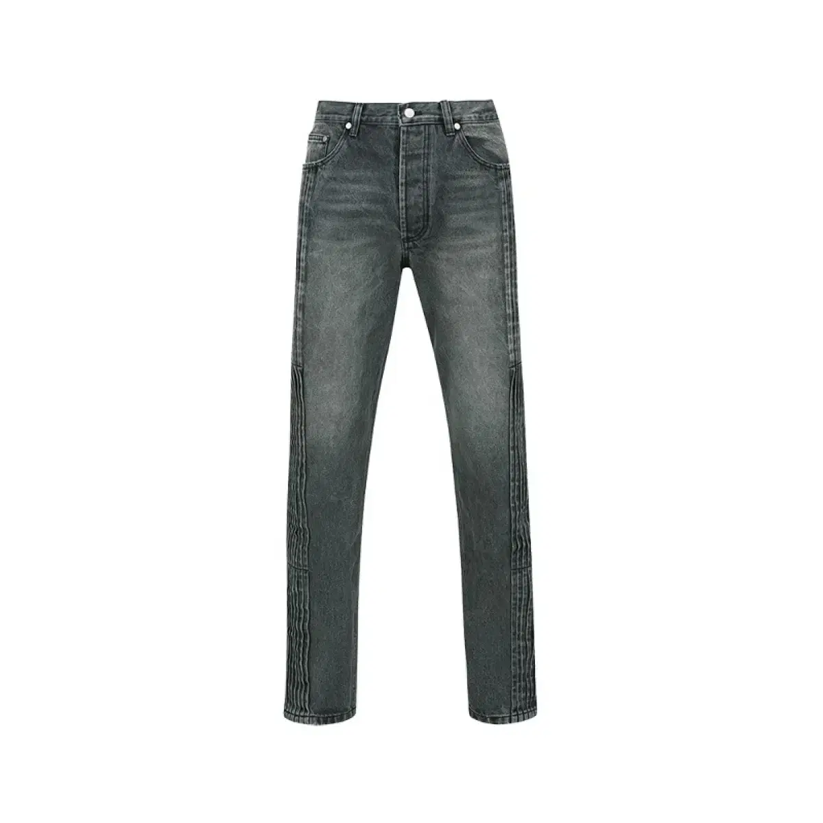 민타임 Meantime SIDE ZIP DENIM JEANS